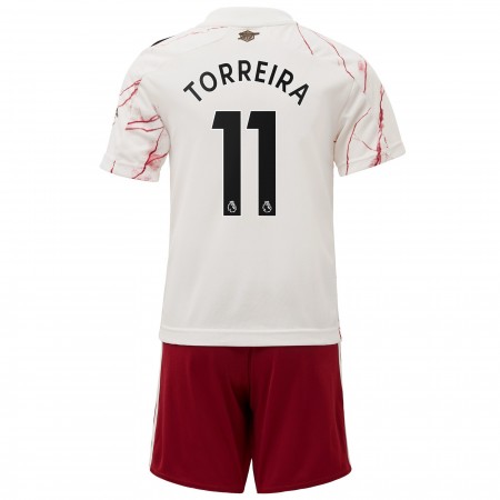 Camisetas Arsenal Torreira 11 Niños Segunda Equipacion 2020/2021 